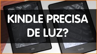 Kindle com ou sem luz Tem muita diferença  Paperwhite vs 8ª geração [upl. by Stringer744]