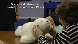 PARO therapeutic robot [upl. by Siravat]