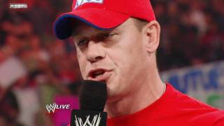 Raw John Cena confronts the reinstated CM Punk [upl. by Asial]