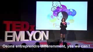 Osons entreprendre différemment yes we can Audrey Cattoz at TEDxEMLYON [upl. by Vivie893]