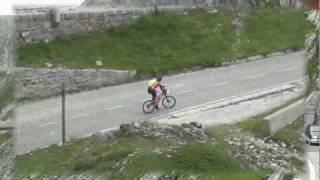 Gotthardpass  Passo Gottardo Lago della Sella Pian Geirett Alpen fahrradtour  Alps  bicycle [upl. by Idrahs]