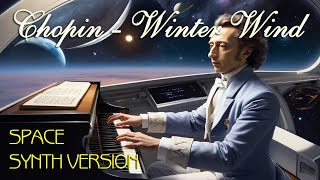 Chopin  Winter Wind Space Synth Version [upl. by Gamber]