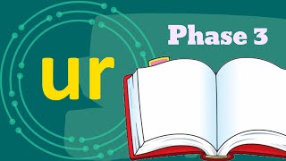 The UR Sound  Phase 3  Phonics [upl. by Alyworth827]