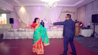 4K cHAHANA MANAMA dANCE Performance  quot Binesh amp Salina quot  A FILM NEPALESE  ANKIT KC [upl. by Annahsed]