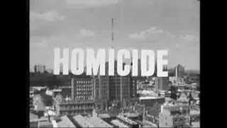 16mm Homicide Opening Titles BampW [upl. by Releyks177]