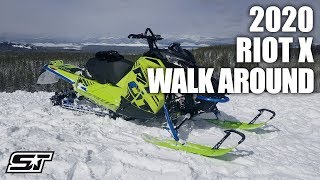 2020 Arctic Cat Riot X Walk Around amp First Impressions [upl. by Nalod363]