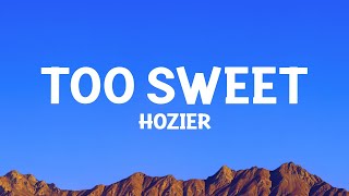 hozier  Too Sweet Lyrics [upl. by Dragde53]