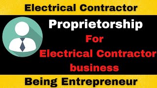 Top Company Registration Tips for Electrical Contracts Electrical Contractor Proprietorship [upl. by Lekym370]