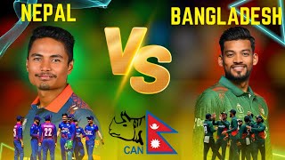 men t20 world cup 2024 Nepal vs Bangladesh Nepal vs Bangladesh match analysis [upl. by Midan]