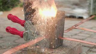 FurseWeld®  Creating high quality exothermic welded joints using flint gun ignition [upl. by Cleaves38]