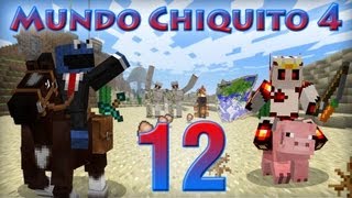 MINECRAFT  Mundo Chiquito 4  Ep 12  El zombie enano cabrón con mucha mala baba [upl. by Navarro]