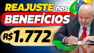 SAIU NOVO REAJUSTE de 637 nas APOSENTADORIA do INSS  VEJA a TABELA de VALORES do SALÁRIO MÍNIMO [upl. by Sarkaria649]