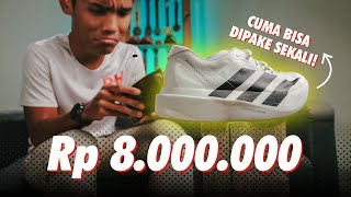 SEPATU INI CUMA BISA DIPAKE 1 KALI MARATHON  Adidas Adios Pro Evo 1  First Impression [upl. by Jung]