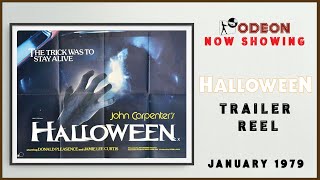 HALLOWEEN January 1979 Odeon Cinema Trailer Reel  Home Cinema [upl. by Stein143]