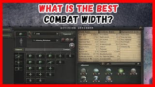 What is the new best combat width Hearts of Iron 4 By Blood Alone Summer Patch [upl. by Zelma413]