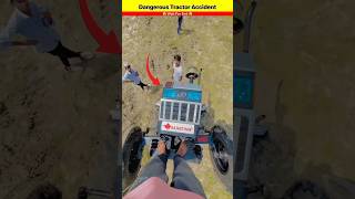 Dangerous Tractors एक्सीडेंट  Part 8 🚜 Wait for end 😱 shorts [upl. by Thorr]