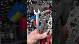 Knipex Plier Wrench vs Regular adjustable Wrench Tool Demonstration [upl. by Gally427]