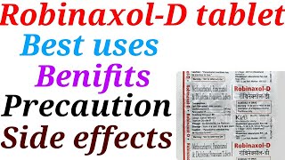 Robinaxol d tablet best uses benifits precaution and side effects in hindi [upl. by Secundas398]