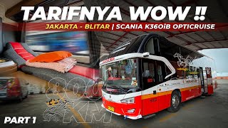 SLEEPER BUS TERNYAMAN DIJALURNYA  Harapan Jaya Jakarta  Blitar Part 1 [upl. by Crist595]