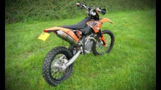 Ktm 530 EXCR 2008 Test Ride [upl. by Brigitte491]