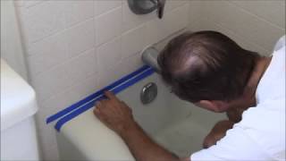 How to Replace Moldy Caulk in a Bathtub or Shower [upl. by Atinahc]