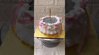 Viral glitter cake viralcake trendingcake youtube shorts ribboncake youtubeshorts [upl. by O'Meara434]