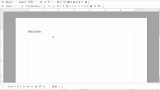 OpenOffice AutoCorrect [upl. by Nrubliw]