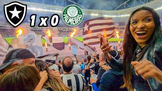 EPIC BOTAFOGO FANS PARTY 🇧🇷 Brazilian Football Full Tour BOTAFOGO x Palmeiras Brasileirão 2024 [upl. by Imerej]