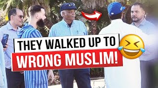 ✝️😂🔥 2 vs 2 Debate Jehovah Witness CHRISTIANS Meets the Wrong Muslim and RUN‼️ [upl. by Derfliw]