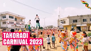 Takoradi Street Masquerade Carnival 2023 [upl. by Frissell948]