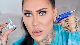 2e GAATJE PRIKKEN MET ALIEXPRESS PIERCING GUN  JessieMaya [upl. by Ahsiugal]