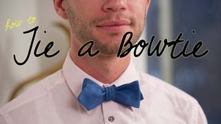 How to Tie a Bow Tie on Someone Else and Yourself [upl. by Auqenes825]