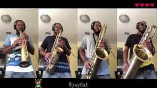 Zelda aLttP  Hyrule Overworld Theme Jay Flat Sax Quartet [upl. by Ecyoj]