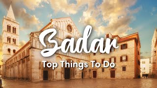 ZADAR CROATIA 2023  10 BEST Things To Do In amp Around Zadar [upl. by Yerhcaz]