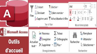 Leçon N°27 Atelier 4 outils daccueil Access [upl. by Warila]