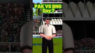 PAK VS BNG Day 7 shorts ytshorts cricket shaikhgaming [upl. by Neil]