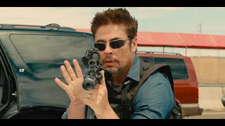 Sicario 2015 Border Scene Mexico sicario movie beniciodeltoro emilyblunt cartel [upl. by Aldridge]