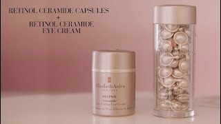 HowTo Younger looking eyes and skin with Retinol Capsules and Retinol Line Erasing Eye Cream [upl. by Nosnirb690]