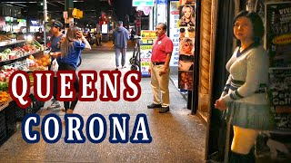 Queens Corona walking on Roosevelt Avenue [upl. by Terri]