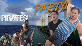 Nang dumaan ang barko sa Teritoryo ng mga Pirata  Seaman Vlog EP34 [upl. by Drawdesemaj]