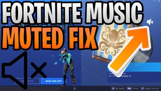 How To Fix Fortnite No Music Sound in Lobby  Fortnite Lobby Music Not WorkingNot Playing Fix [upl. by Chainey530]