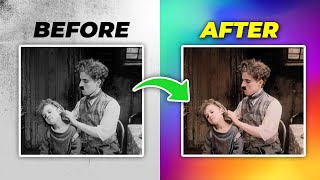 Turn Black and White Videos into Color with Free Video Colorizer [upl. by Artemed]