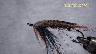 Atlantic Salmon Fly  the Lady Caroline  a Variation [upl. by Narda]