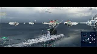 Yamato in Brawls World of Warships [upl. by Clarabelle]