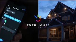 EverLights App Tutorial  Simple to Use and Endless Possiblities permanentchristmaslights [upl. by Aniretac]