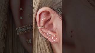 Stunning Multiple Ear Piercing Curation Ideas for Women [upl. by Brazee]