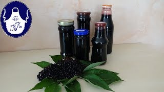 Holunderbeerensirup  ein muss für den Winter  Elderberry syrup [upl. by Kellyann]