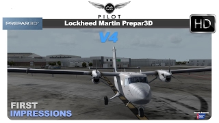 Lockheed Martin Prepar3D v4  First Impressions [upl. by Hussar]