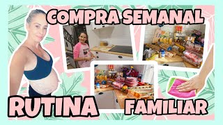 VAMOS HACER LA COMPRA SEMANAL RUTINA FAMILIA NUMEROSA 🤰 [upl. by Laine]