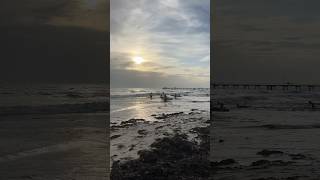 Winter Evening Beach After Big Storm  Glenelg Adelaide beach australia inspiration travel [upl. by Linad]